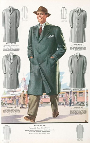 Мужская мода 1940-х годов